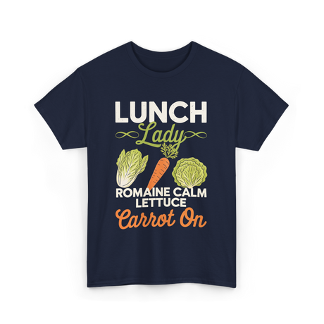 Lunch Lady Romaine Calm T-Shirt - Navy