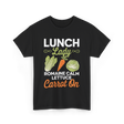 Lunch Lady Romaine Calm T-Shirt - Black