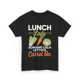 Lunch Lady Romaine Calm T-Shirt - Black