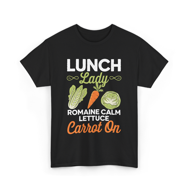 Lunch Lady Romaine Calm T-Shirt - Black