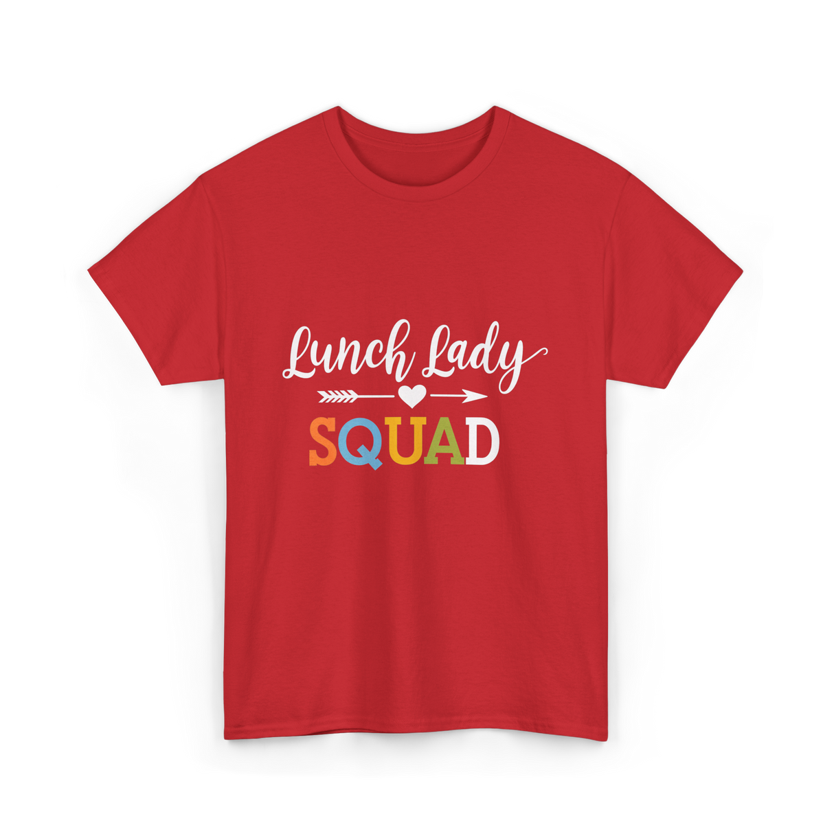 Lunch Lady Squad T-Shirt - Red