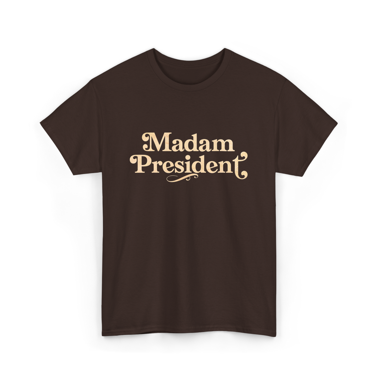 Madam President Leader Politics T-Shirt - Dark Chocolate