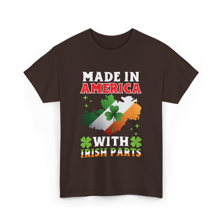 Made In America Irish Parts T-Shirt - Dark Chocolate