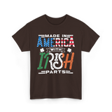 Made In America Irish Parts T-Shirt - Dark Chocolate