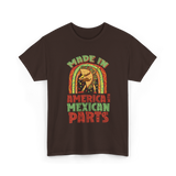 Made In America Mexican Parts T-Shirt - Dark Chocolate