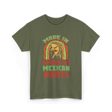 Made In America Mexican Parts T-Shirt - Military Green