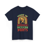 Made In America Mexican Parts T-Shirt - Navy