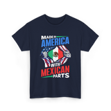 Made In America Mexican Parts T-Shirt - Navy