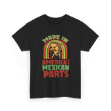 Made In America Mexican Parts T-Shirt - Black