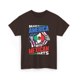 Made In America Mexican Parts T-Shirt - Dark Chocolate