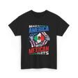 Made In America With Mexican Parts T-Shirt - Black