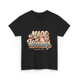 Made to Worship Psalm T-Shirt - Black