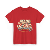 Made to Worship Psalm T-Shirt - Red