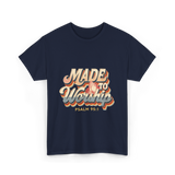 Made to Worship Psalm T-Shirt - Navy