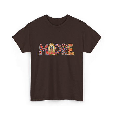 Madre Floral Mother Latino T-Shirt - Dark Chocolate