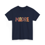 Madre Floral Mother Latino T-Shirt - Navy