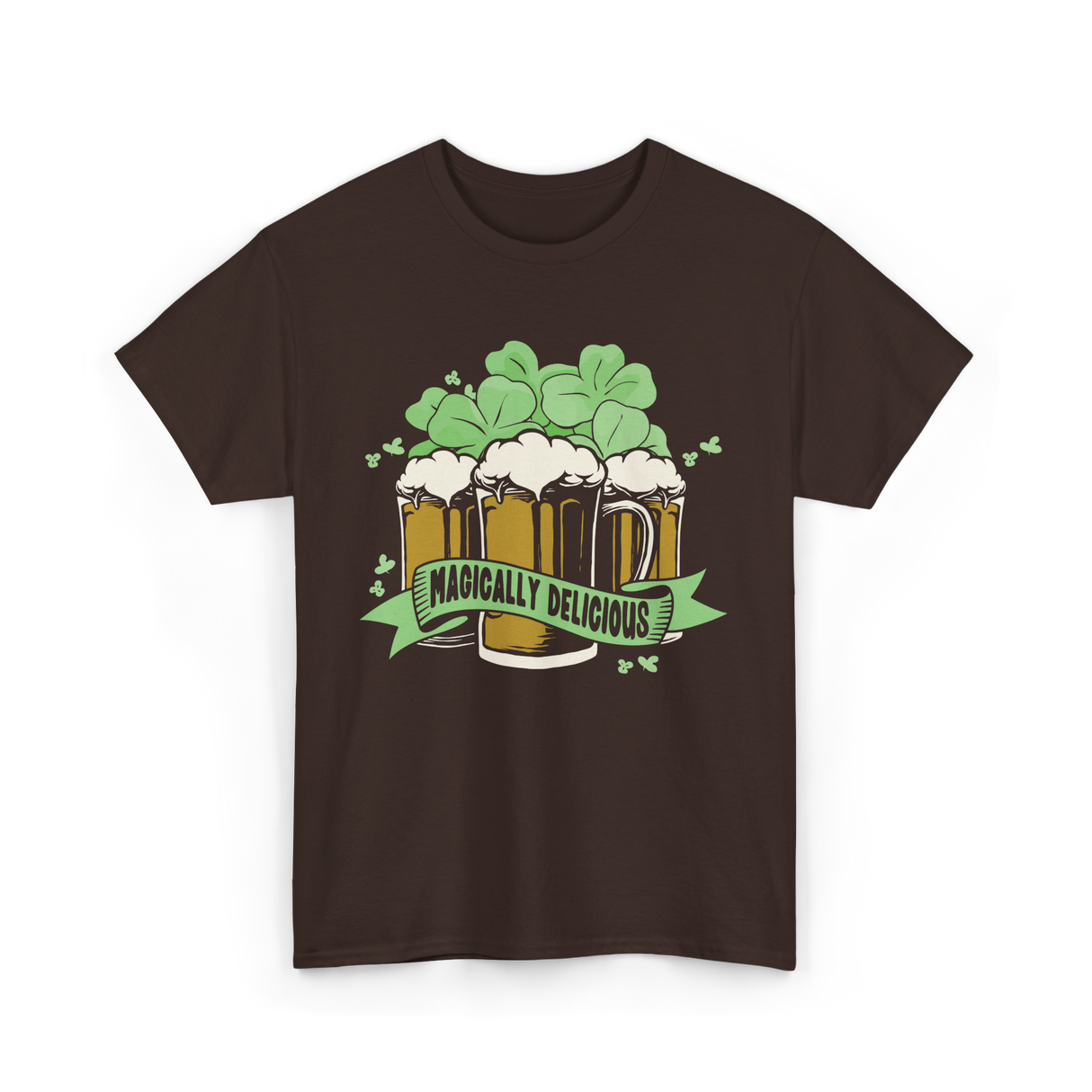 Magically Delicious Beer St. Patrick's T-Shirt - Dark Chocolate