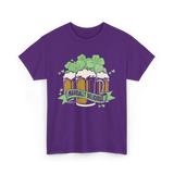 Magically Delicious Beer St. Patrick's T-Shirt - Purple