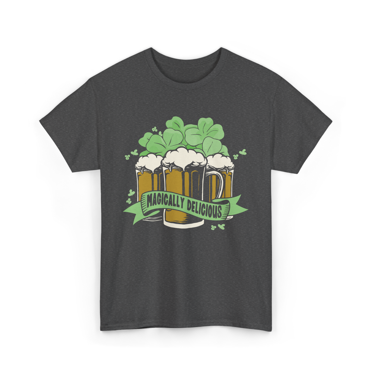 Magically Delicious Beer St. Patrick's T-Shirt - Dark Heather