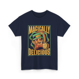 Magically Delicious St Patricks Day T-Shirt - Navy