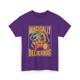 Magically Delicious St Patricks Day T-Shirt - Purple