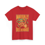 Magically Delicious St Patricks Day T-Shirt - Red