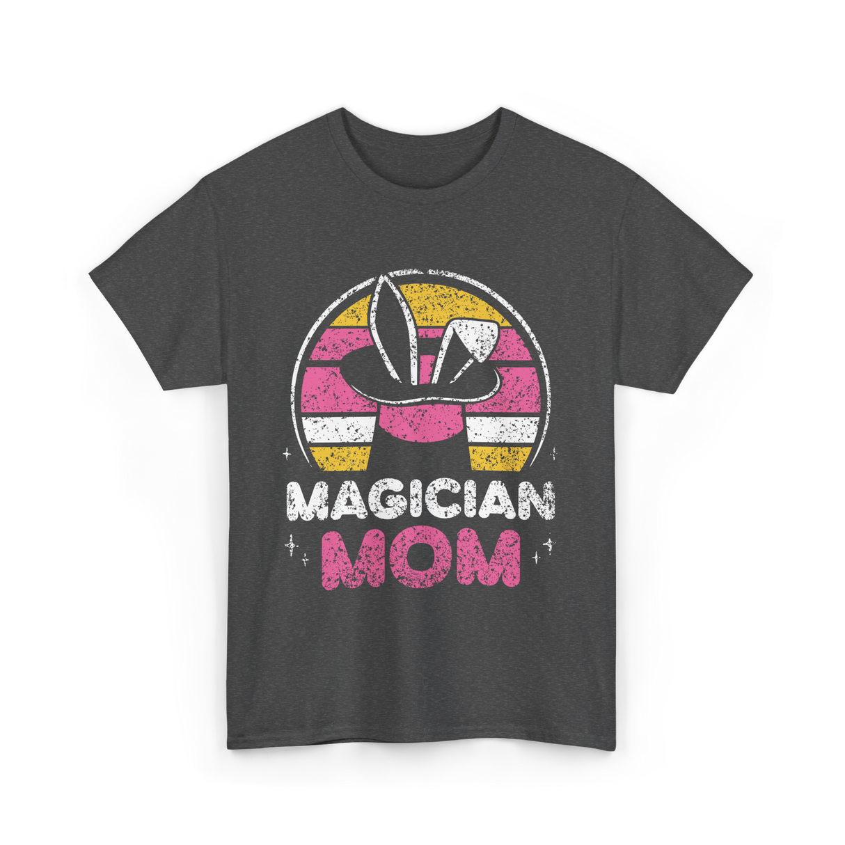 Magician Mom Magic Magician T-Shirt - Dark Heather