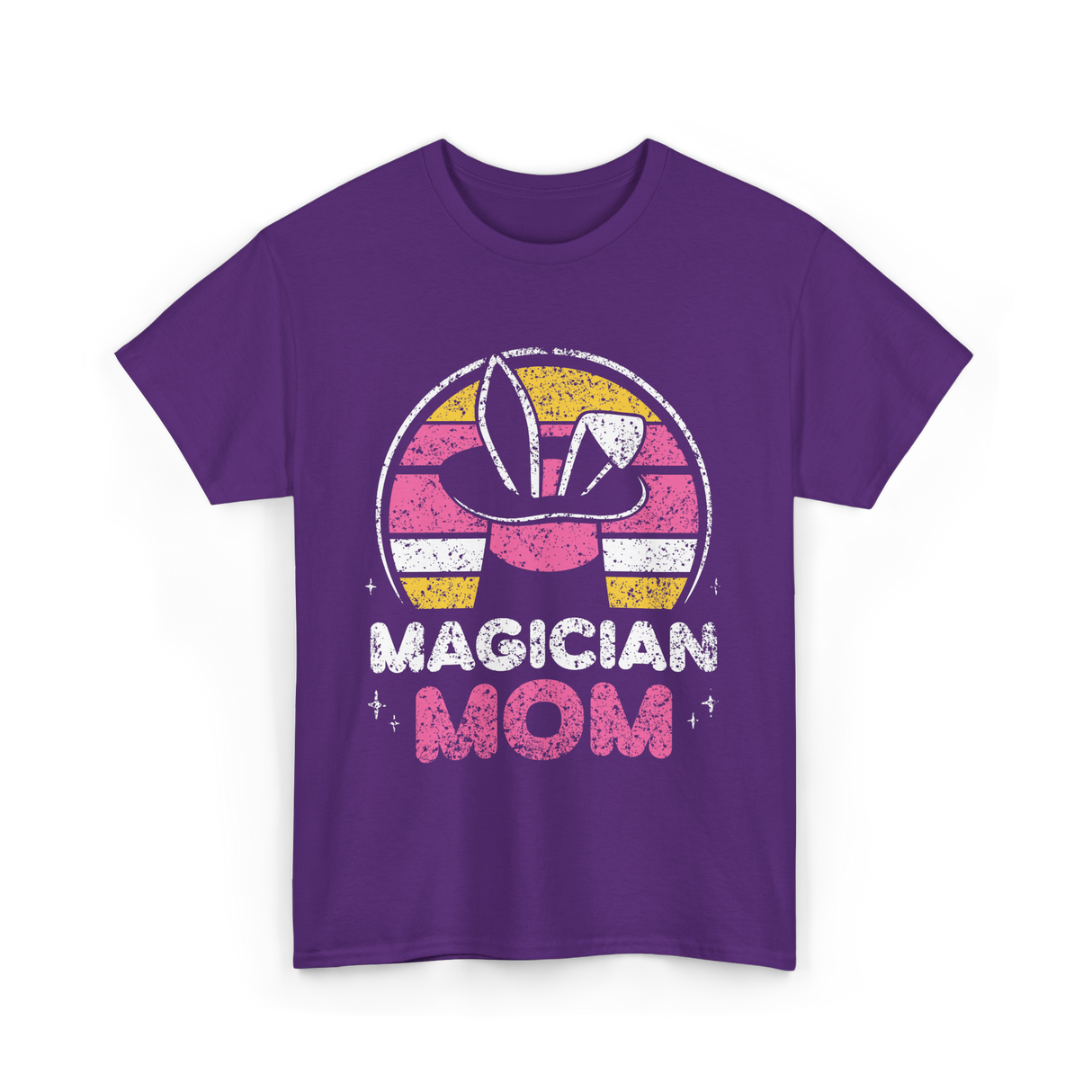 Magician Mom Magic Magician T-Shirt - Purple