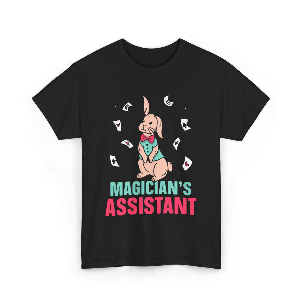 Magician's Assistant Magic Trick T-Shirt - Black