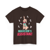 Magician's Assistant Magic Trick T-Shirt - Dark Chocolate