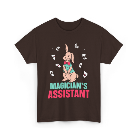 Magician's Assistant Magic Trick T-Shirt - Dark Chocolate