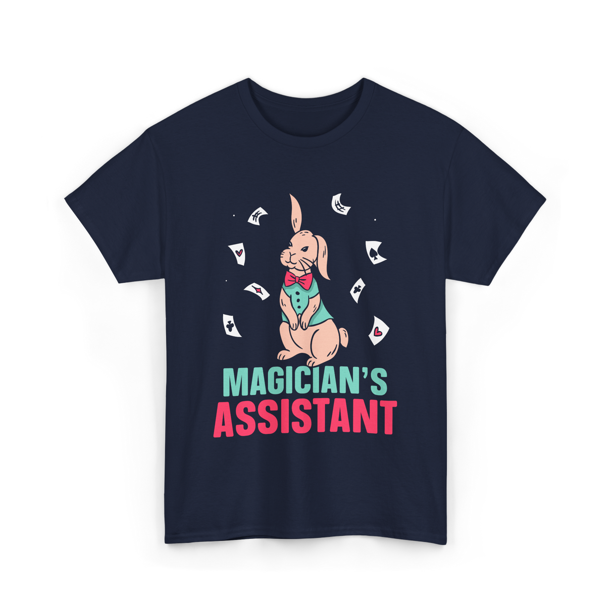 Magician's Assistant Magic Trick T-Shirt - Navy