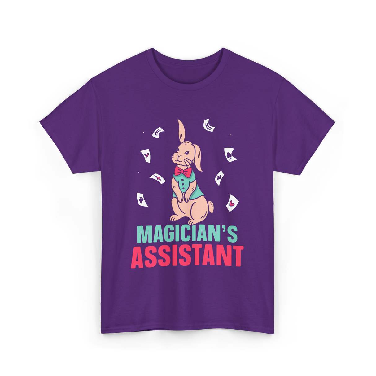 Magician's Assistant Magic Trick T-Shirt - Purple