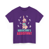 Magician's Assistant Magic Trick T-Shirt - Purple