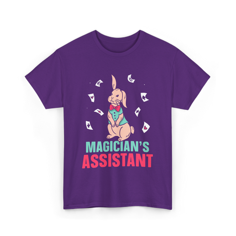 Magician's Assistant Magic Trick T-Shirt - Purple