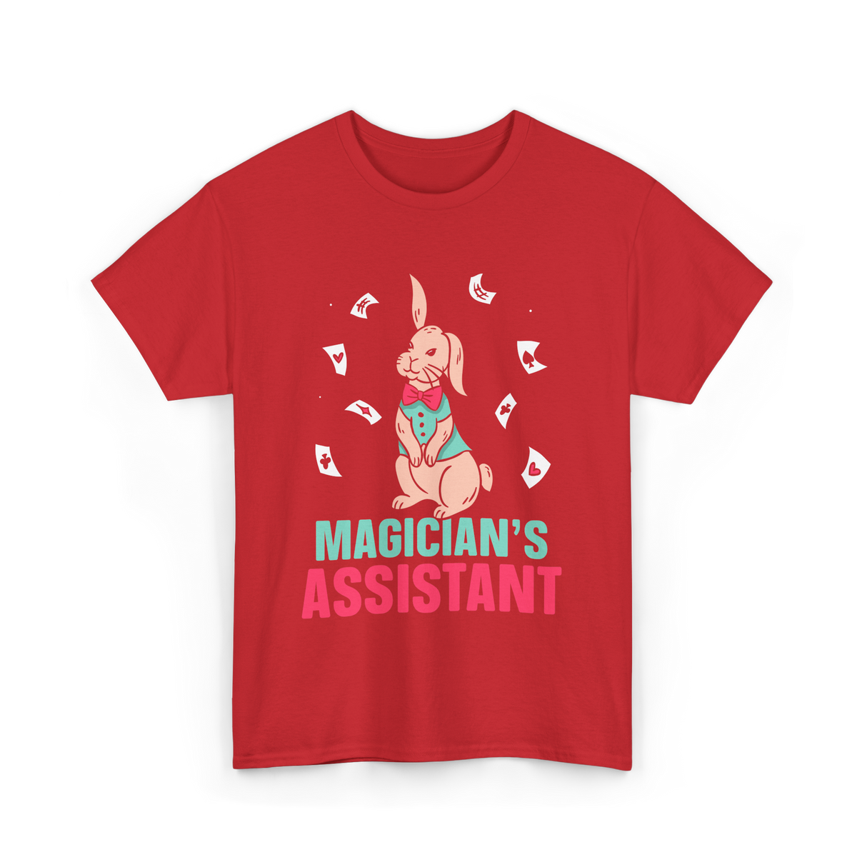 Magician's Assistant Magic Trick T-Shirt - Red