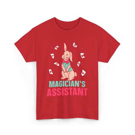 Magician's Assistant Magic Trick T-Shirt - Red