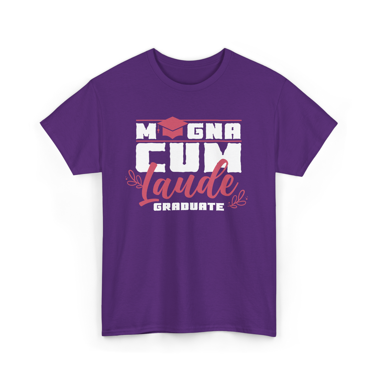 Magna Cum Laude Graduate Graduation T-Shirt - Purple