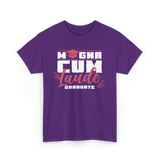 Magna Cum Laude Graduate Graduation T-Shirt - Purple