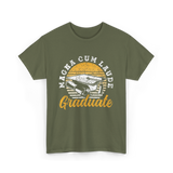 Magna Cum Laude Graduate Graduation T-Shirt - Military Green