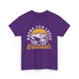 Magna Cum Laude Graduate Graduation T-Shirt - Purple