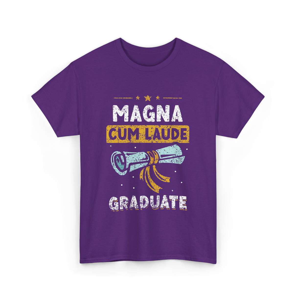 Magna Cum Laude Graduate Graduation T-Shirt - Purple