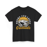 Magna Cum Laude Graduate Graduation T-Shirt - Black