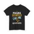 Magna Cum Laude Graduate Graduation T-Shirt - Black