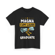 Magna Cum Laude Graduate Graduation T-Shirt - Black