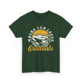 Magna Cum Laude Graduate Graduation T-Shirt - Forest Green