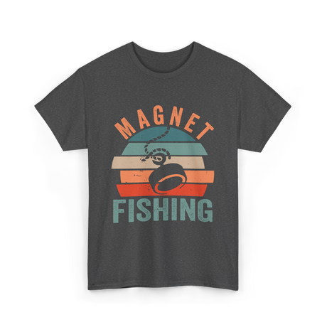 Magnet Fishing Magnet Fisher T-Shirt - Dark Heather