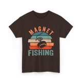 Magnet Fishing Magnet Fisher T-Shirt - Dark Chocolate