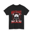 Maintenance Man Technician Worker T-Shirt - Black