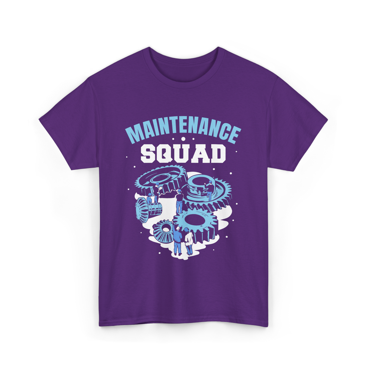 Maintenance Squad Maintenance Technician T-Shirt - Purple